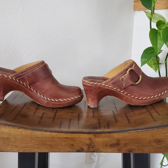  Frye Charlotte Ring Mule Clogs - Picture 5 of 8